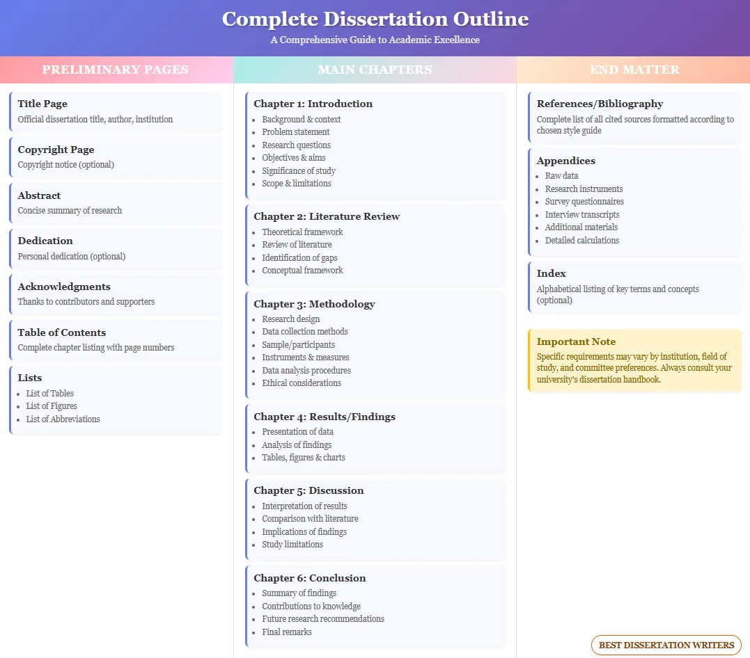 Dissertation Outline Example