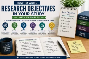 How to Write Research Objectives in Your Study with Examples