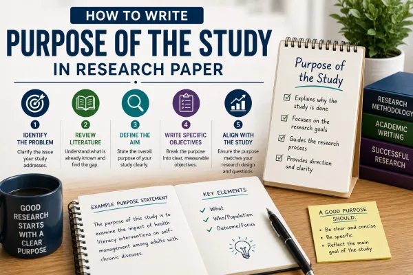 How to Write Purpose of the Study in Research Paper