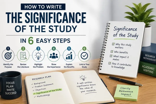 How to Write the Significance of the Study