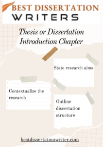 Thesis or Dissertation Introduction Chapter