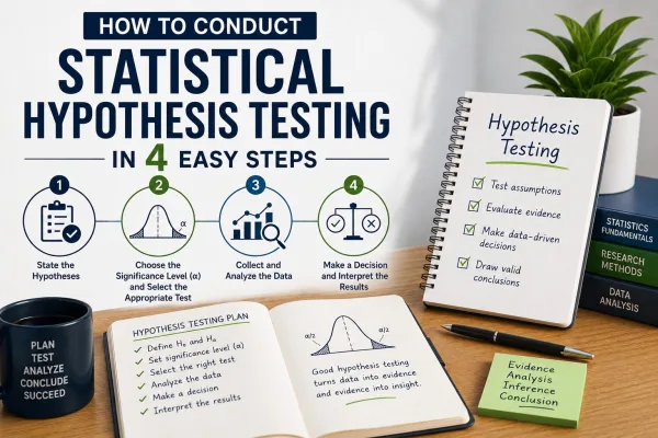 How to conduct statistical hypothesis testing
