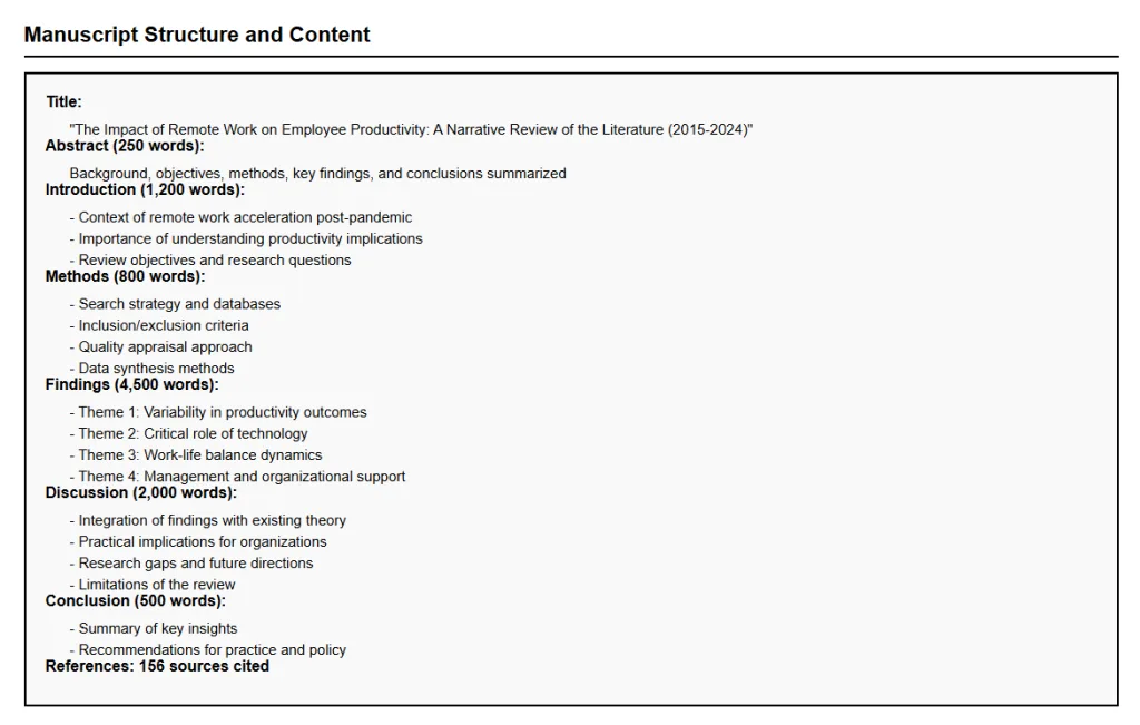 Step 7 in Conducting Narrative Review