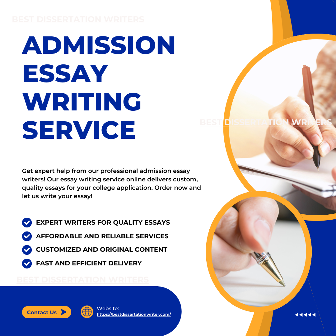 Admission essay writing service from Best Dissertation Writers