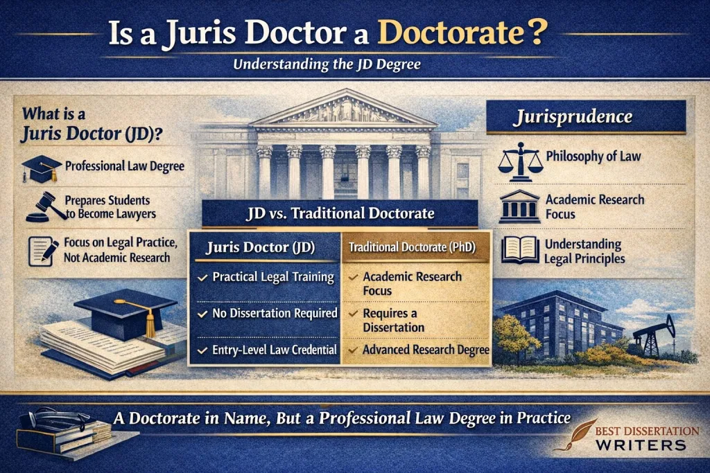 Is a juris doctor a doctorate?