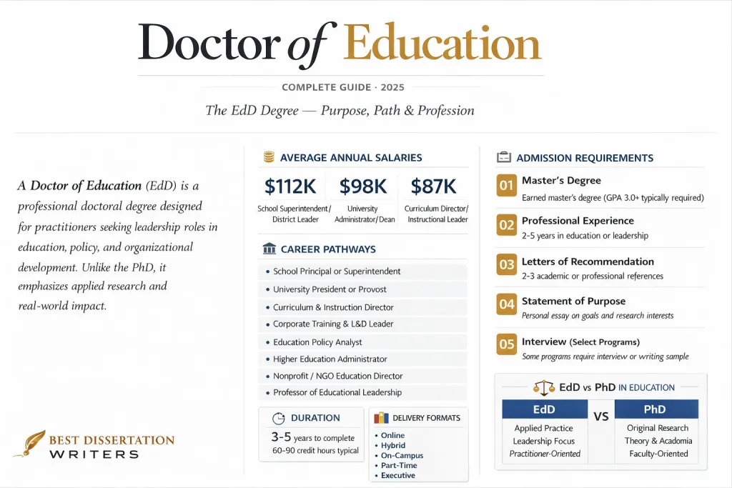 What is a doctor of education