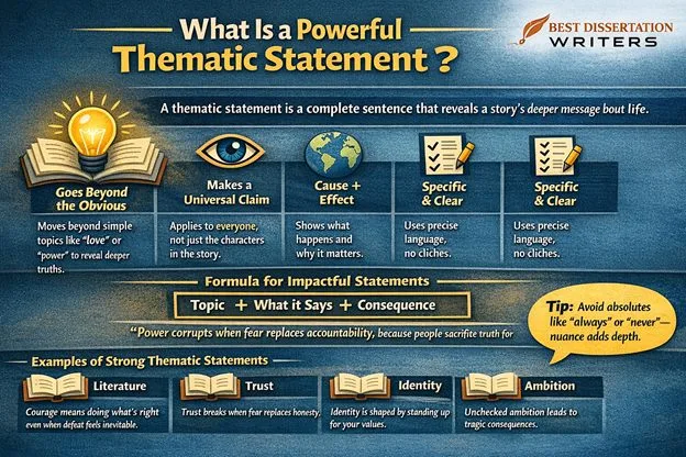 what is a thematic statement?