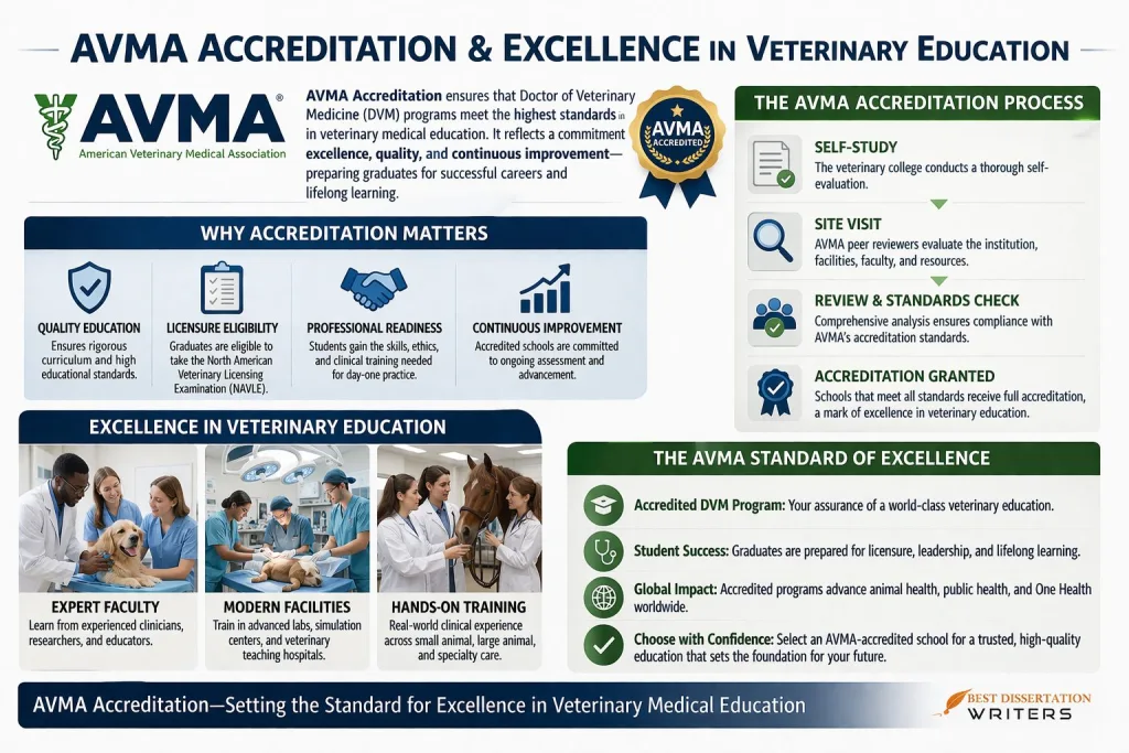 AVMA Accreditation and Excellence in Veterinary Education