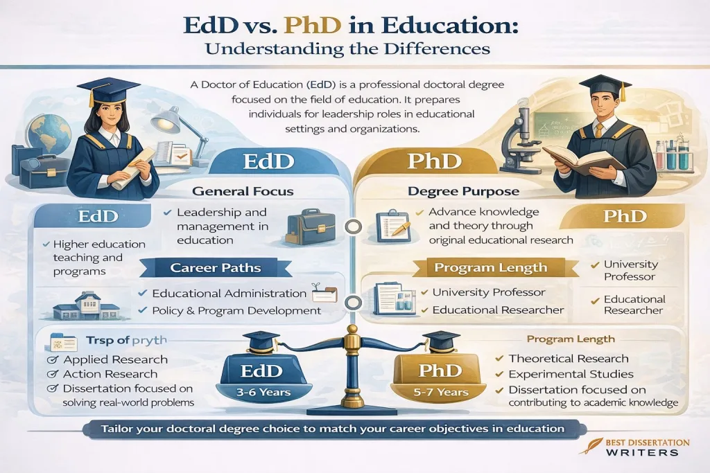 EdD vs. PhD in Education Understanding the Differences