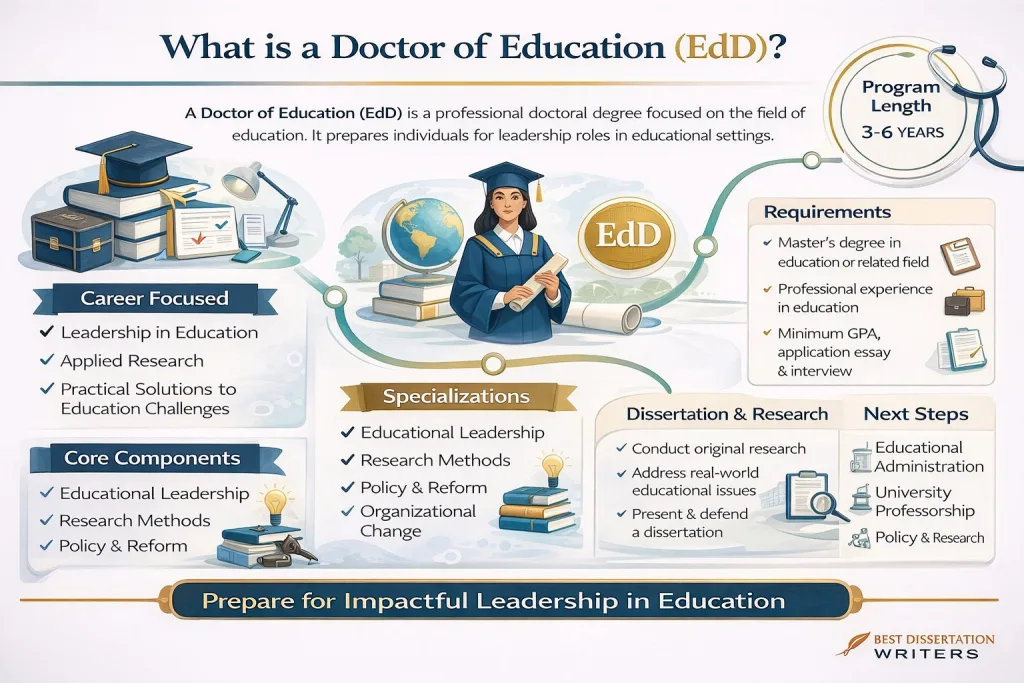 What is Doctor of Education (EdD)?