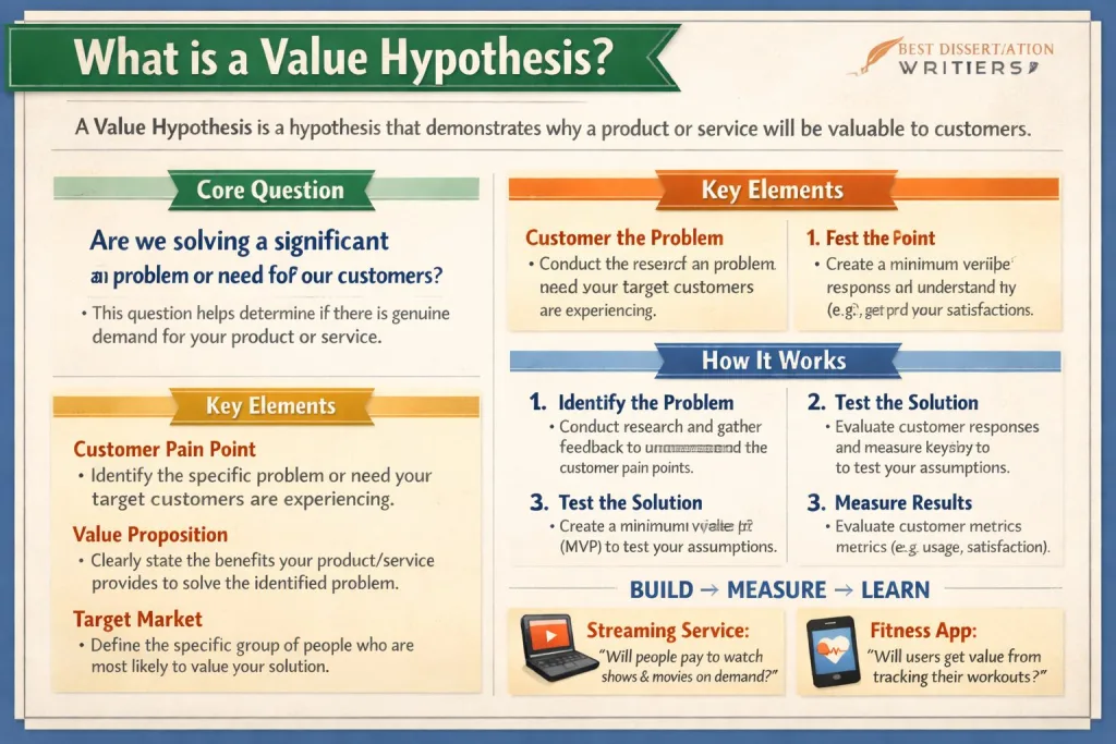 What is a value hypothesis