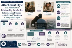 Attachment Style as a Moderator of Relationship Satisfaction Following Long Distance to Co Located Transitions in Young Adult Couples