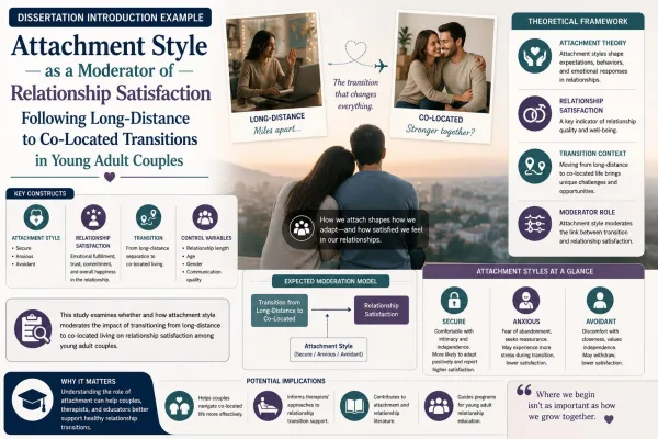 Attachment Style as a Moderator of Relationship Satisfaction Following Long Distance to Co Located Transitions in Young Adult Couples
