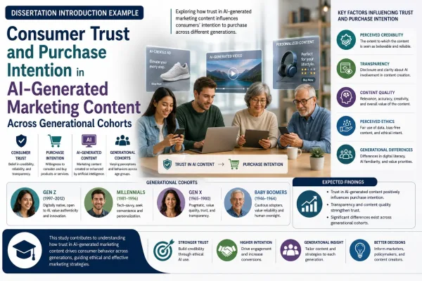 Consumer Trust and Purchase Intention in AI Generated Marketing Content Across Generational Cohorts