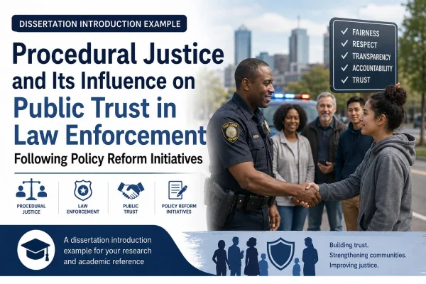 Procedural Justice and Its Influence on Public Trust in Law Enforcement Following Policy Reform Initiatives