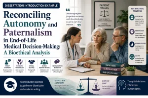 Reconciling Autonomy and Paternalism in End of Life Medical Decision Making A Bioethical Analysis