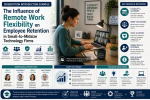 The Influence of Remote Work Flexibility on Employee Retention in Small to Midsize Technology Firms