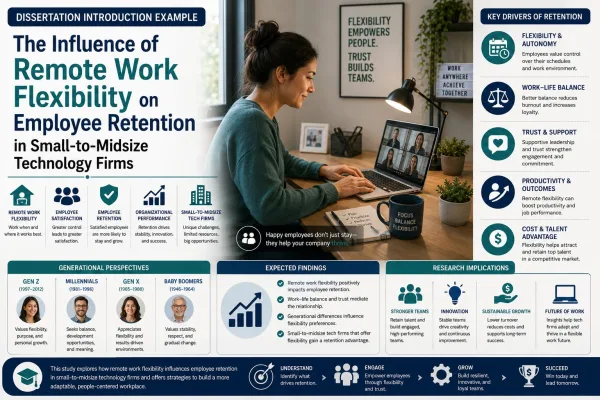 The Influence of Remote Work Flexibility on Employee Retention in Small to Midsize Technology Firms